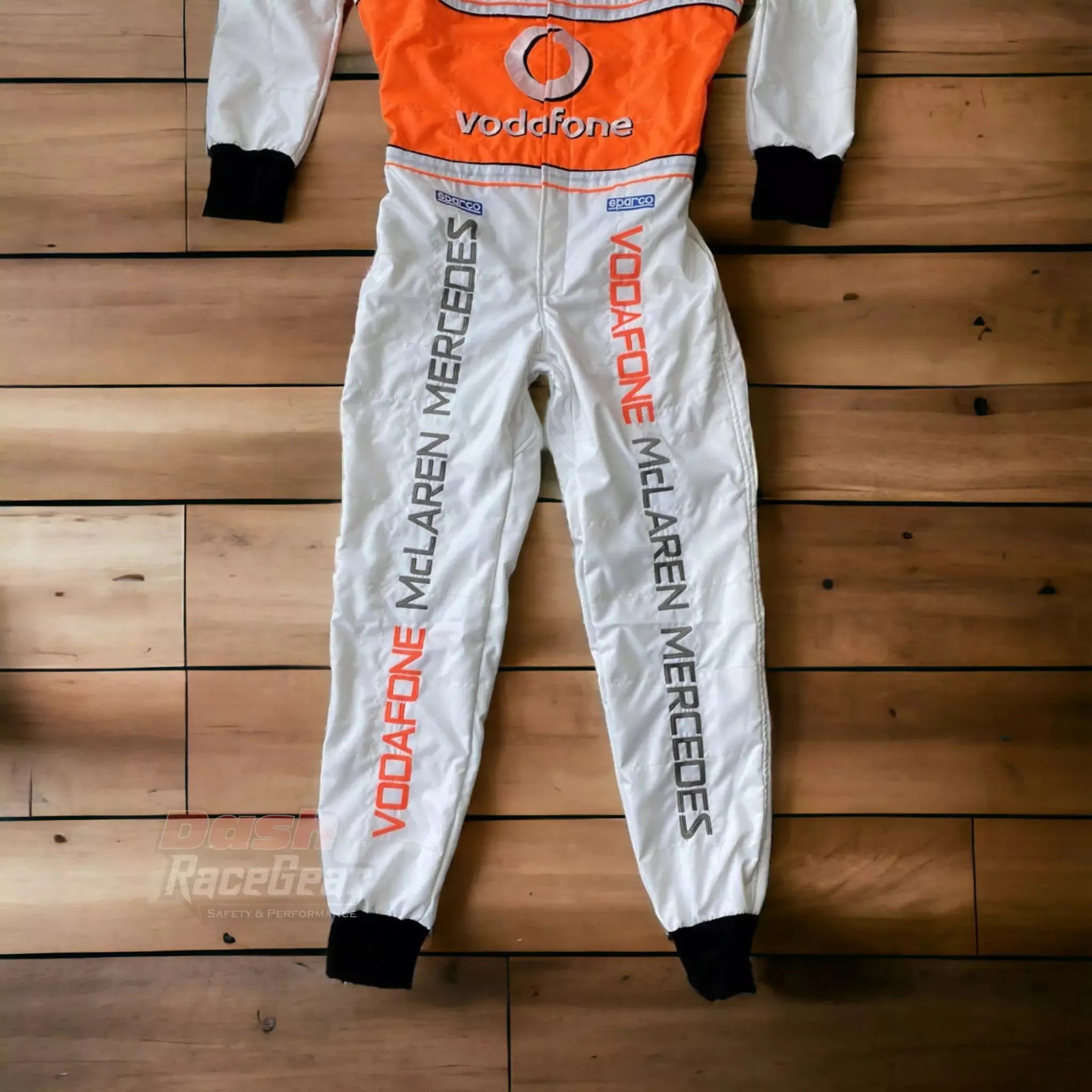 Lewis Hamilton 2008 McLaren F1 Embroidered Racing Suit - Dash Racewear