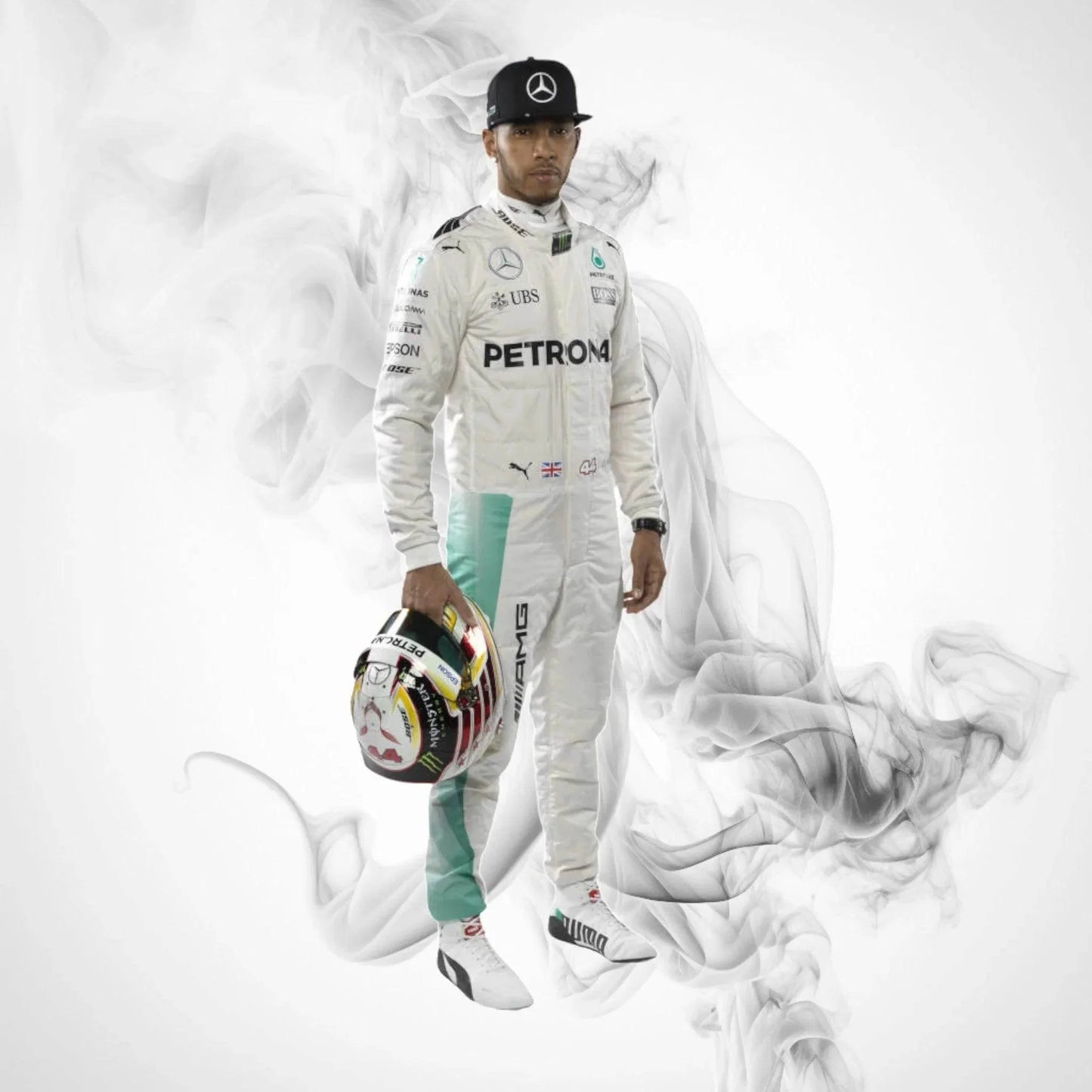Lewis Hamilton 2016 Mercedes Benz F1 Race Suit - Dash Racegear