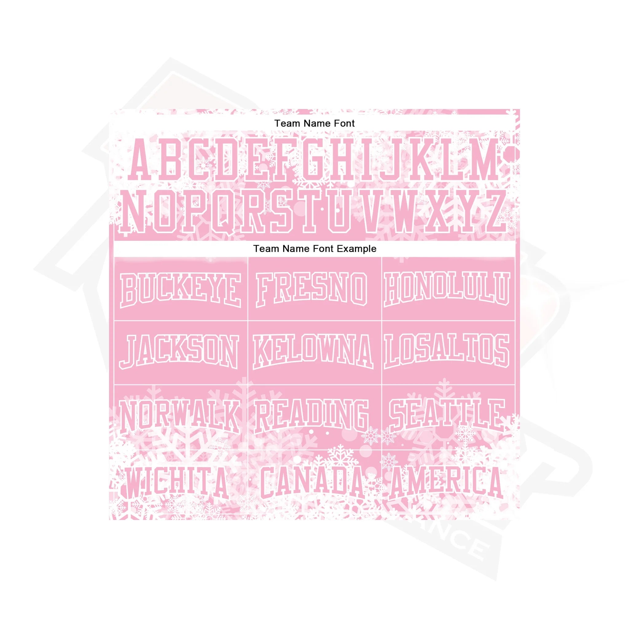 Light Pink & White 3D Christmas Snowflakes Hoodie Design