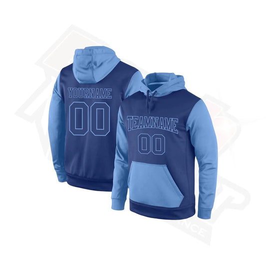 Luxury Royal-Light Blue Custom Sports Pullover Hoodie - Dash Racegear