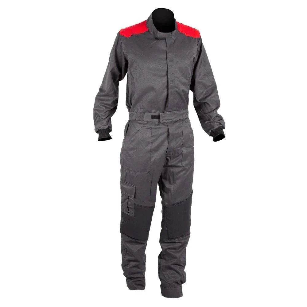 MECHANIC SUIT ANTRACITE-RED - Dash Racegear