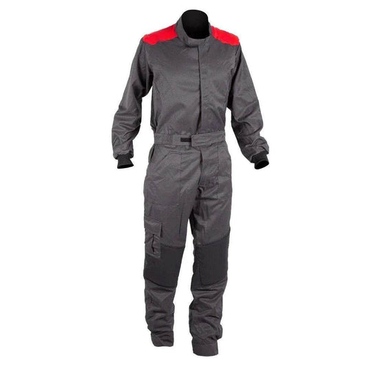 MECHANIC SUIT ANTRACITE-RED - Dash Racegear