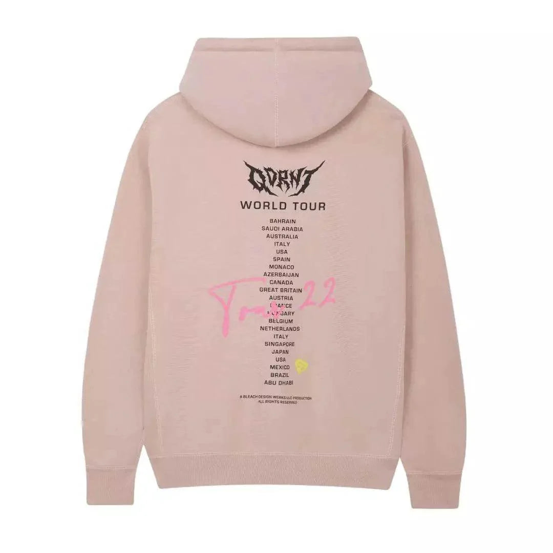METAL DUSTY PINK HOODIE - Dash Racegear