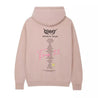 METAL DUSTY PINK HOODIE desh racegear