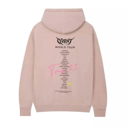 METAL DUSTY PINK HOODIE - Dash Racegear