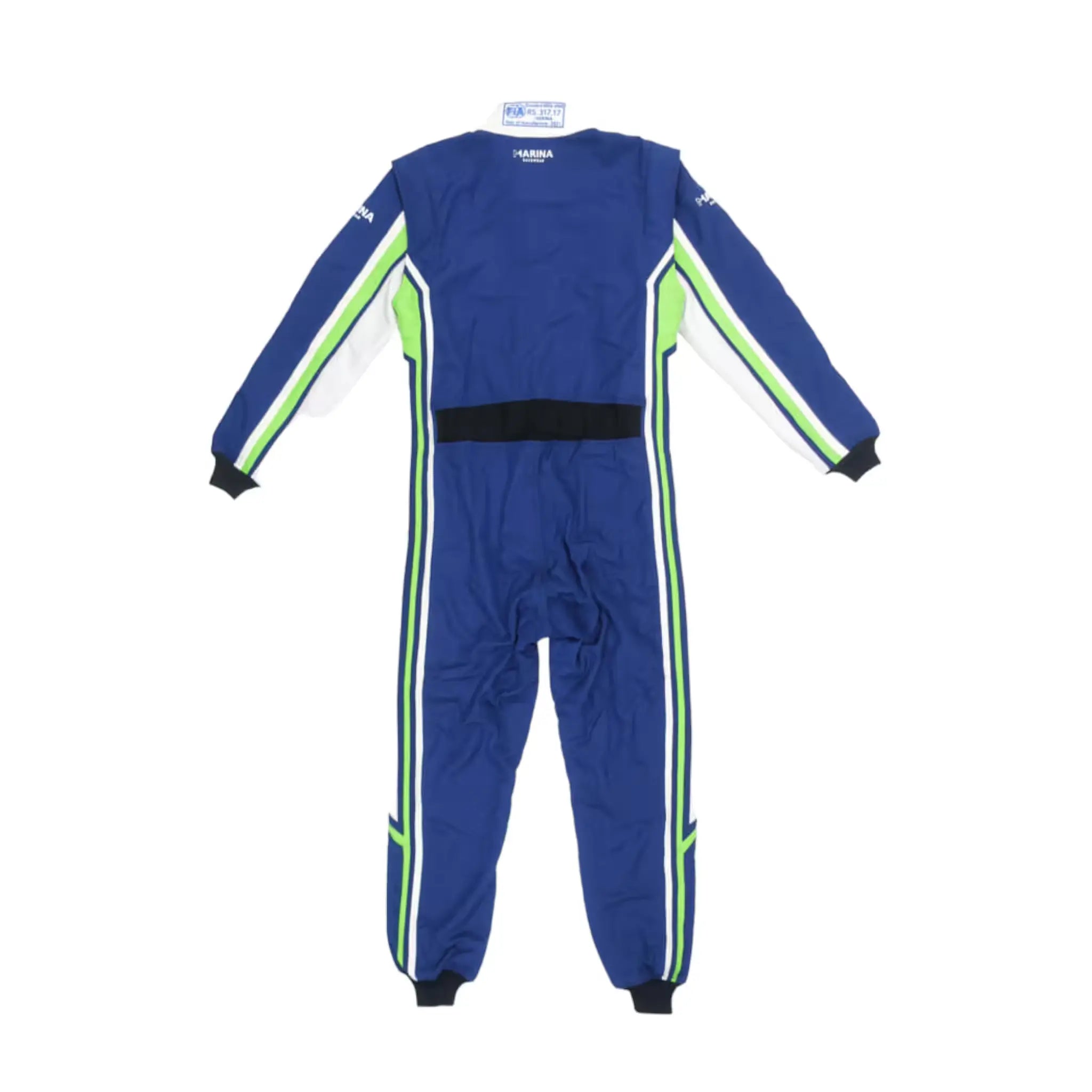 Marina Custom Blue Racing Suits - Dash Racegear