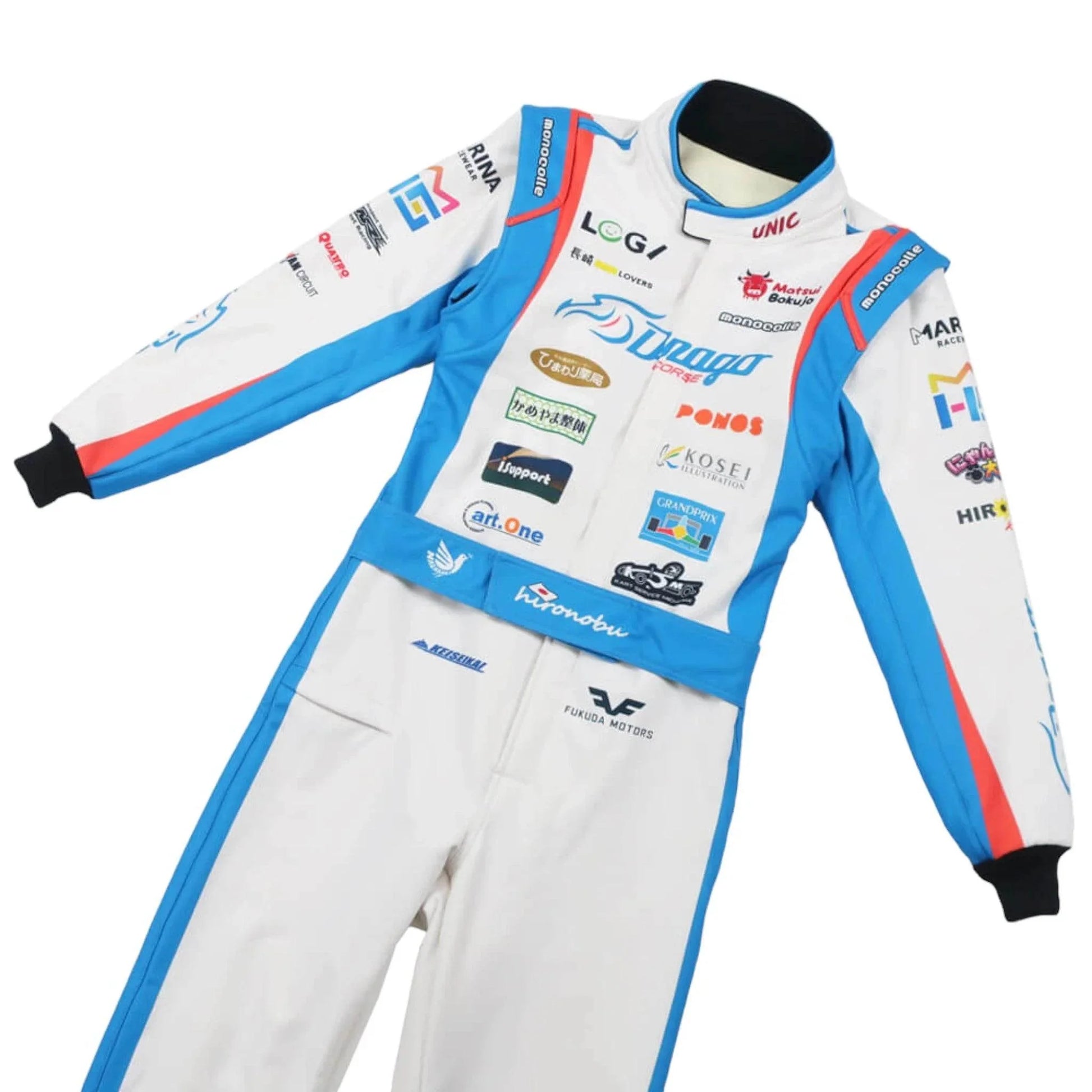 Marina Custom FIA Unic Hlronobu Shimizu Racing Suits - Dash Racegear