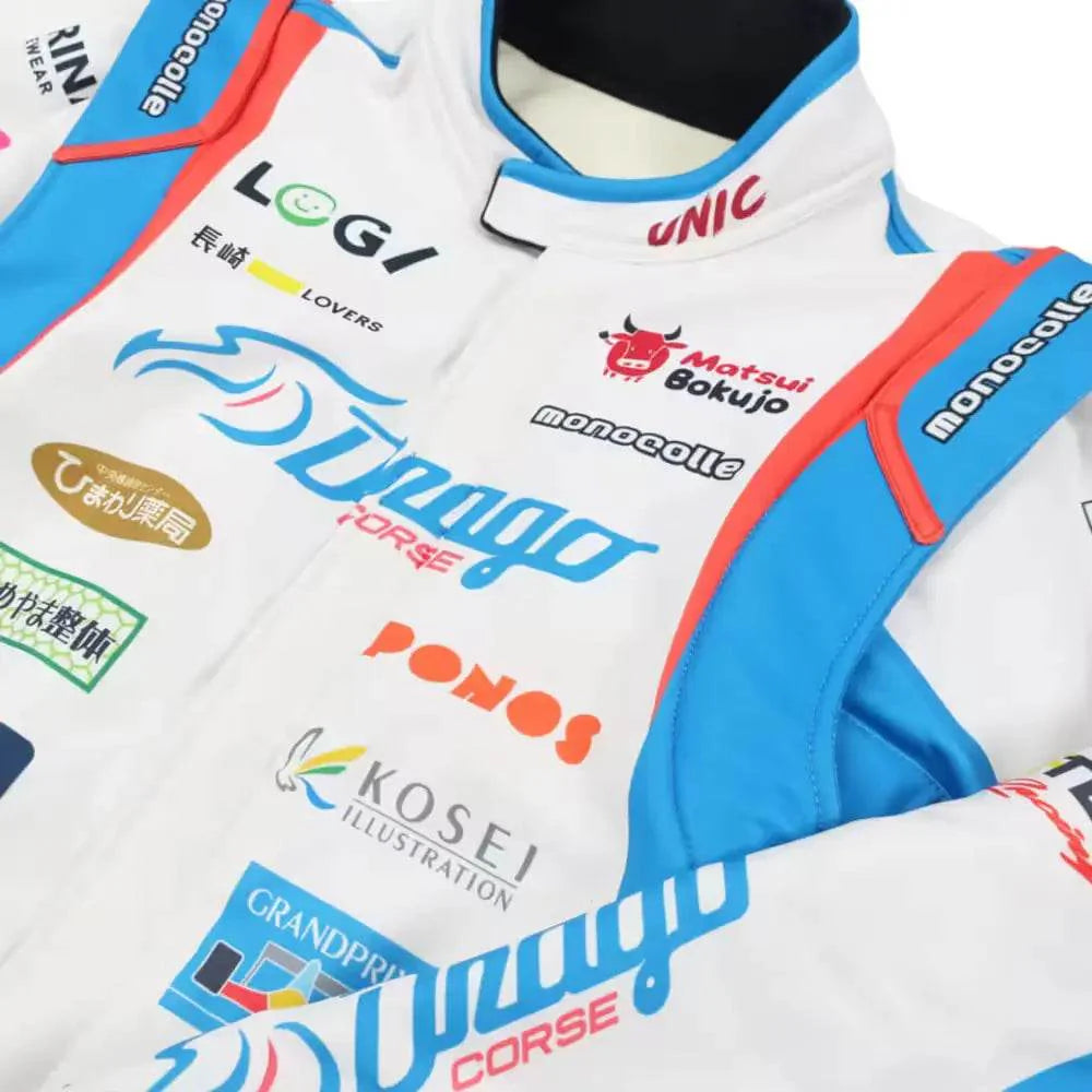 Marina Custom FIA Unic Hlronobu Shimizu Racing Suits - Dash Racegear