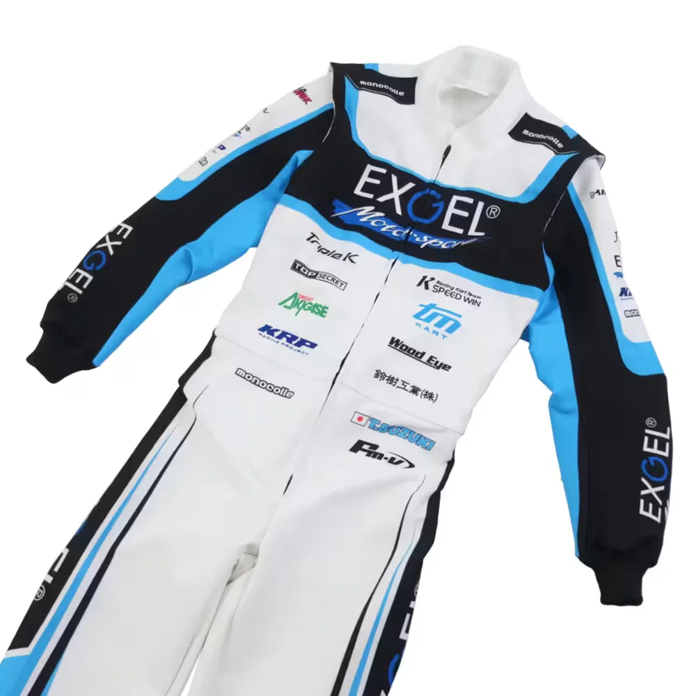 Marina Unic Exgel Tokiya Suzuki Racing Kart Suit - Dash Racegear