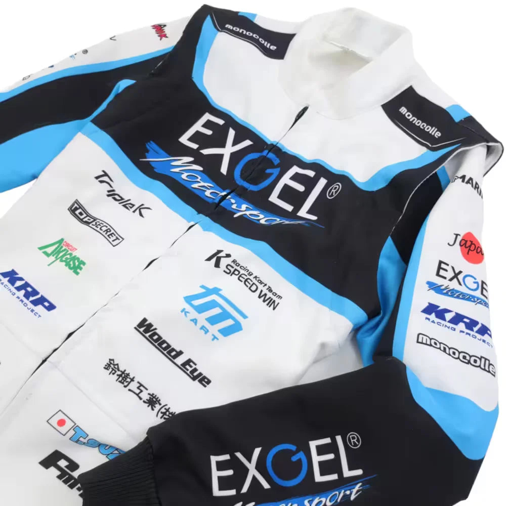 Marina Unic Exgel Tokiya Suzuki Racing Kart Suit