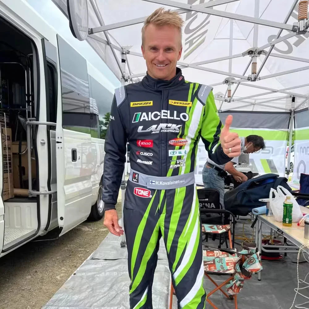 Marina Unic Heikki Kovalainen Aicello Rally Suits