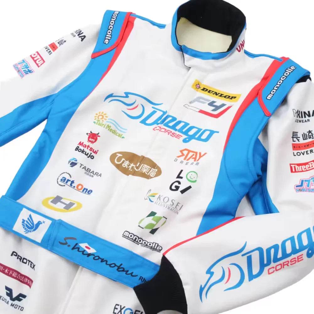 Marina Unic Hironobu Shimizu Racing Suits - Dash Racegear