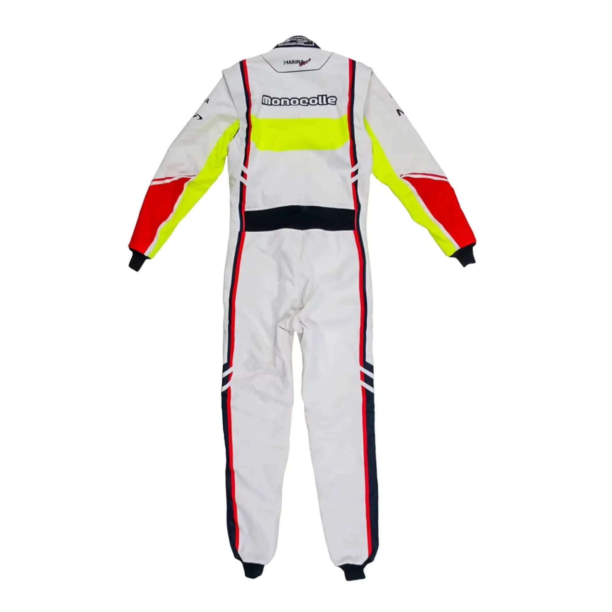 Marina Unic White Fluorescence Racing Suits - Dash Racegear