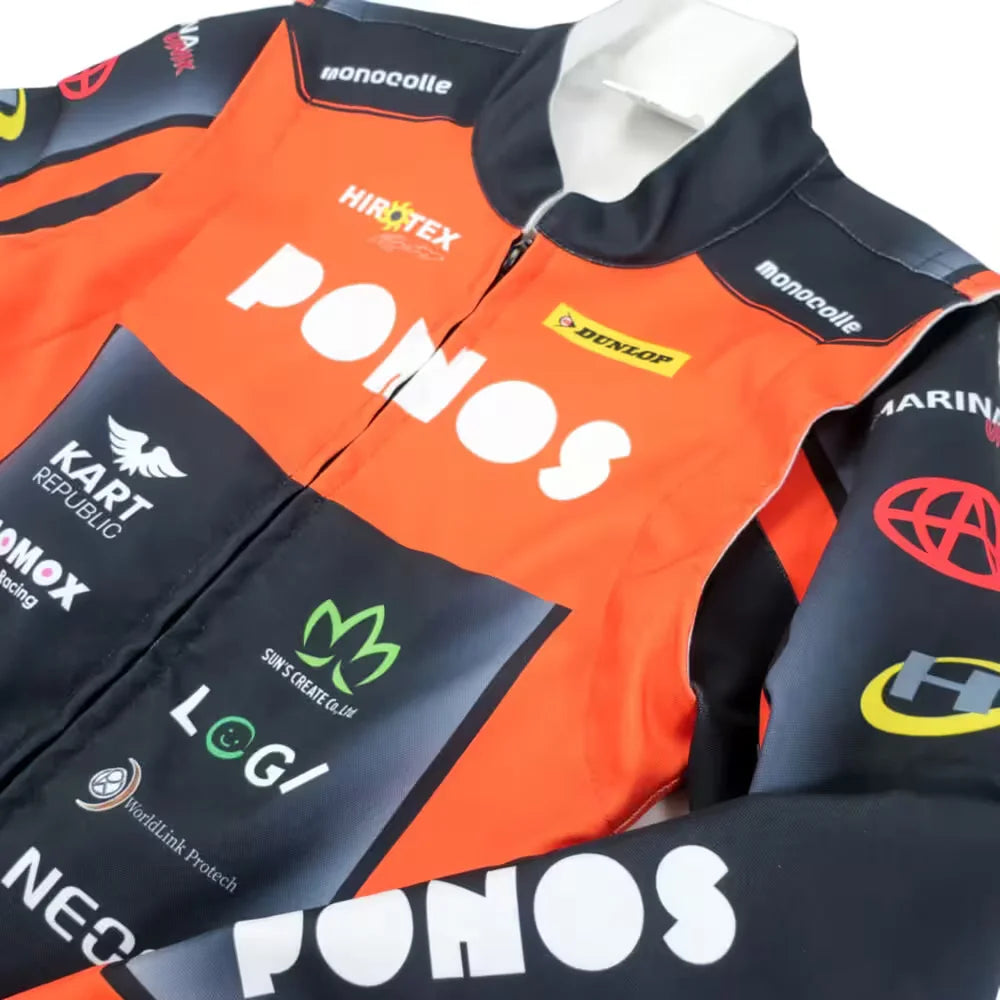 Marina Unik Champ Energy Kart Racing Suits