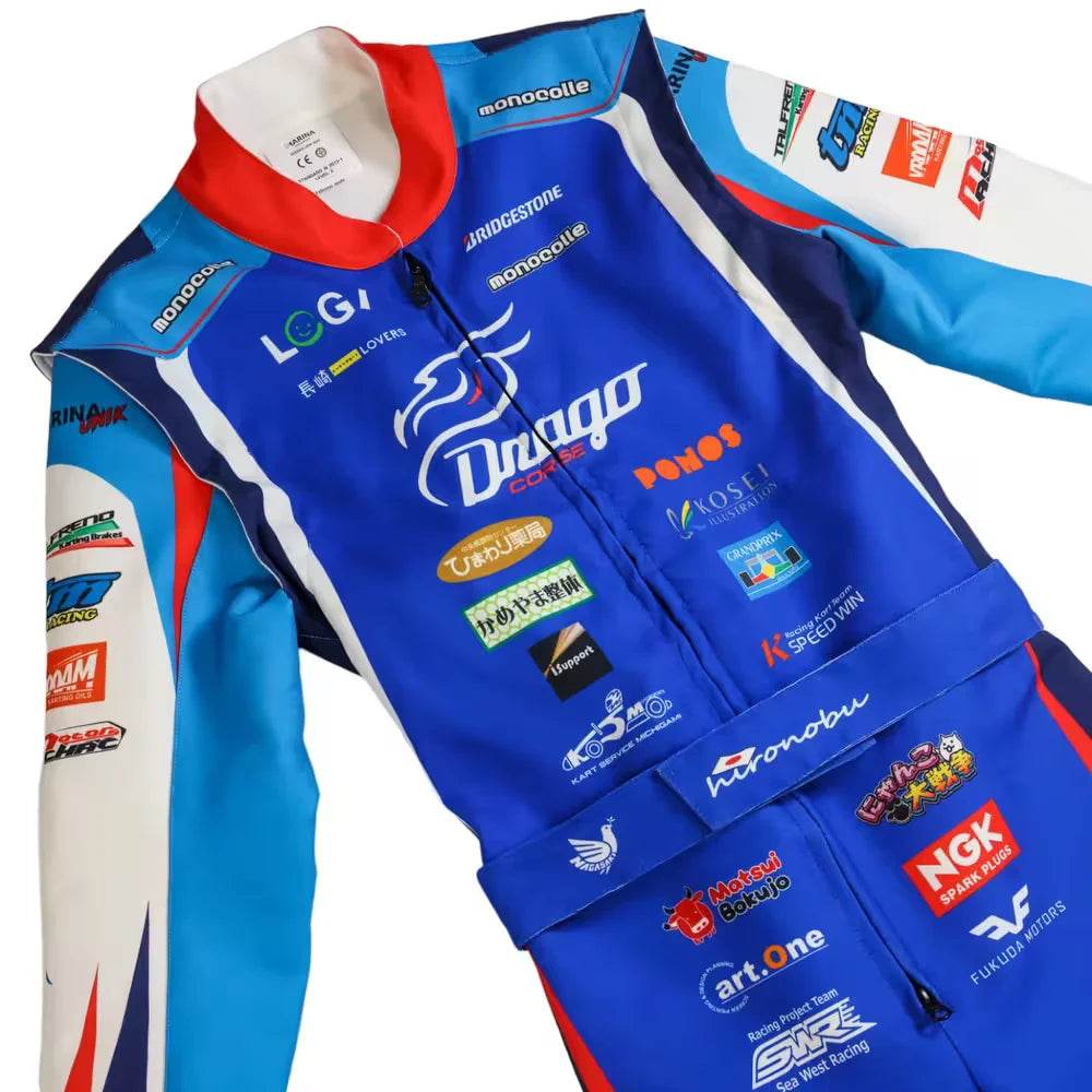 Marina Unik Drago Corse H. Shimizu Custom Racing Suits - Dash Racegear