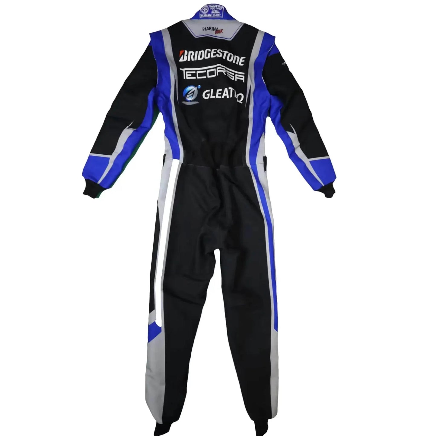 Marina Unik GLEATEQ Black Kart Racing Suits - Dash Racegear