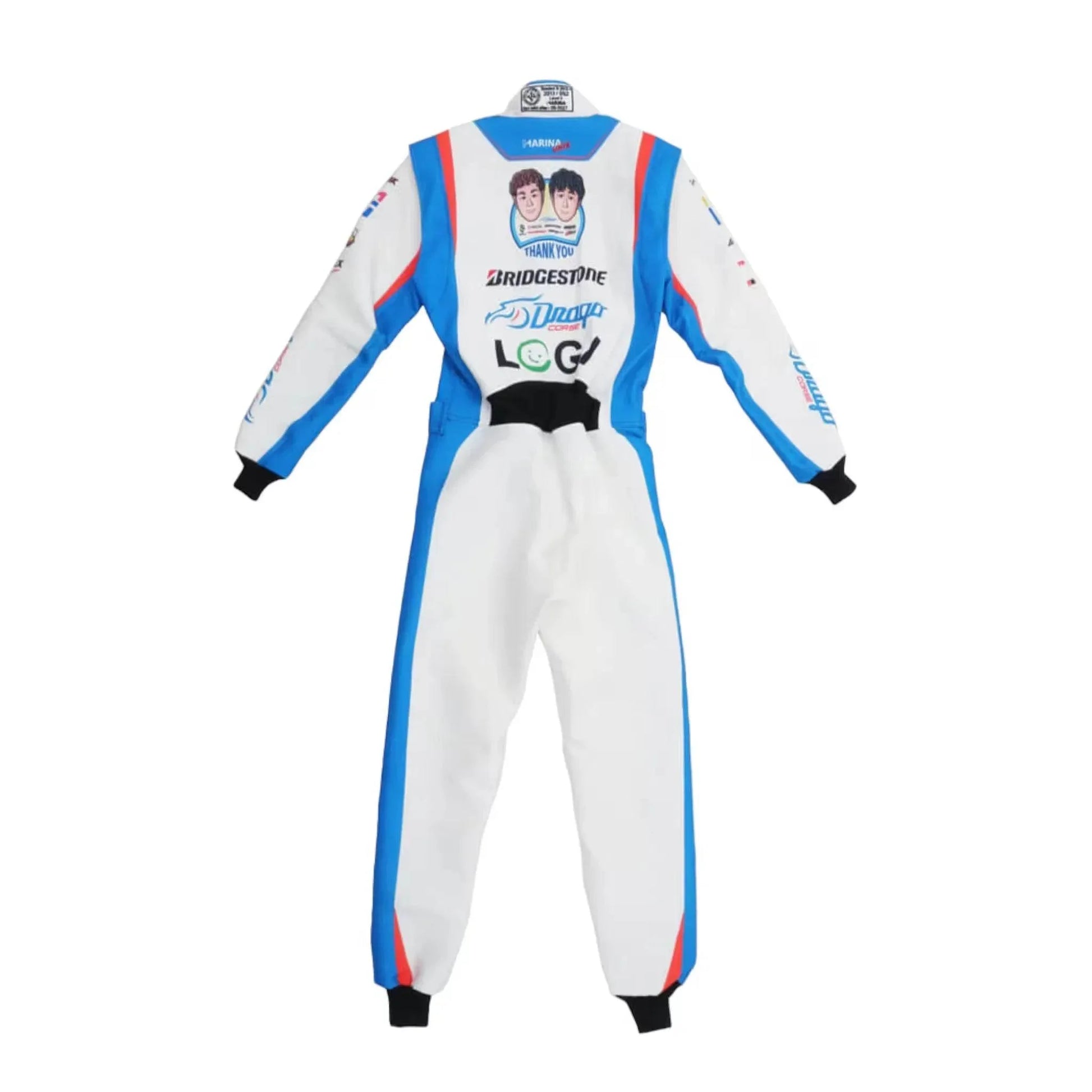 Marina Unik Hironobu Shimizu Final Edition Custom Kart Suits - Dash Racegear