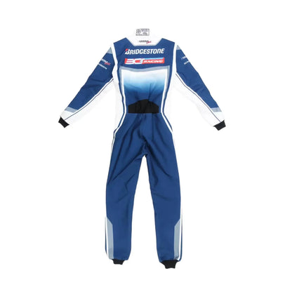 Marina Unik Kento White Racing Kart Suits - Dash Racegear