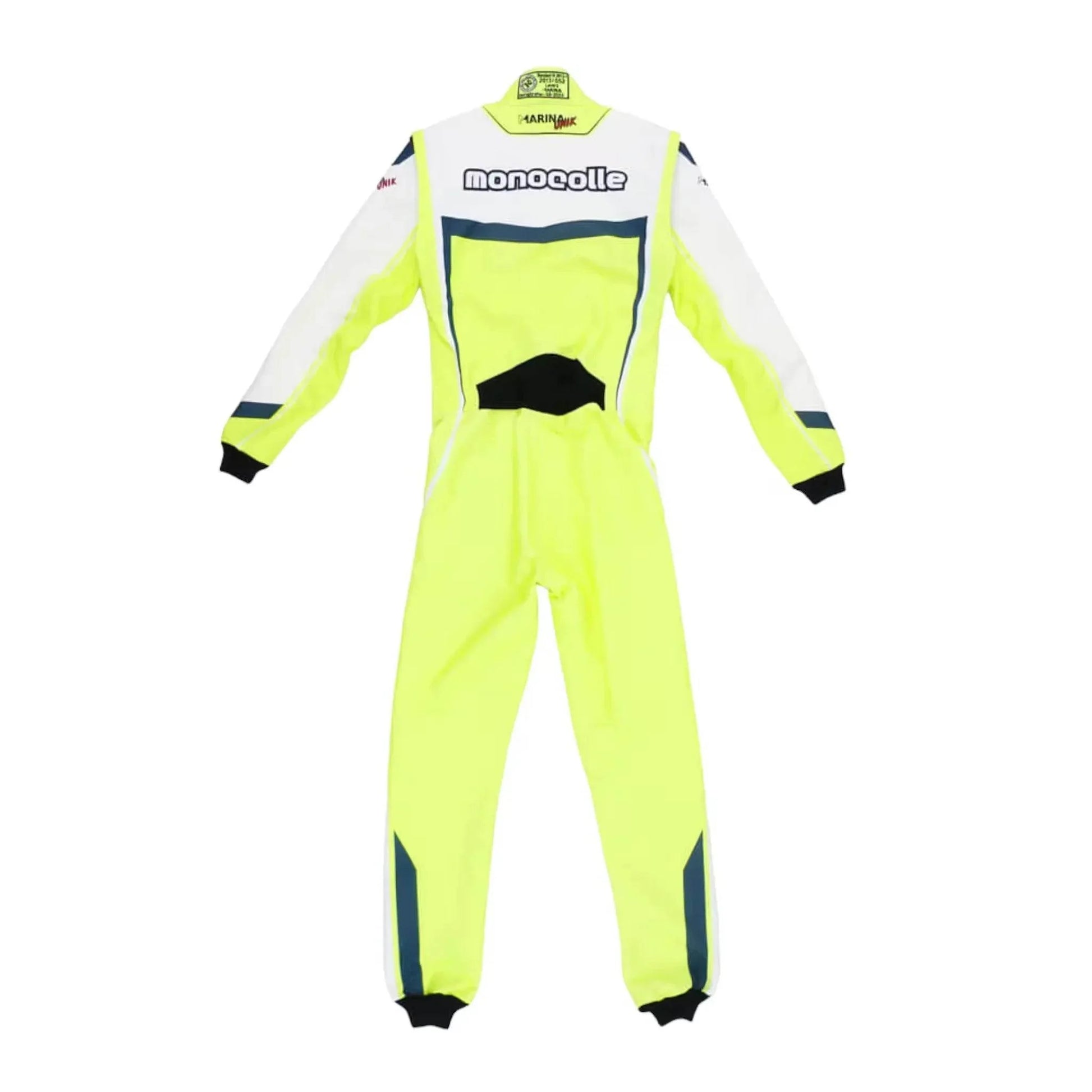 Marina Unik Lime Yellow Racing Kart Suits - Dash Racegear