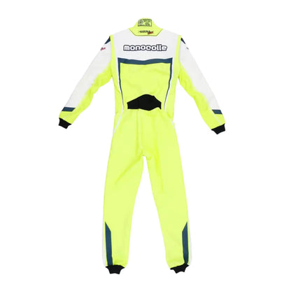 Marina Unik Lime Yellow Racing Kart Suits - Dash Racegear