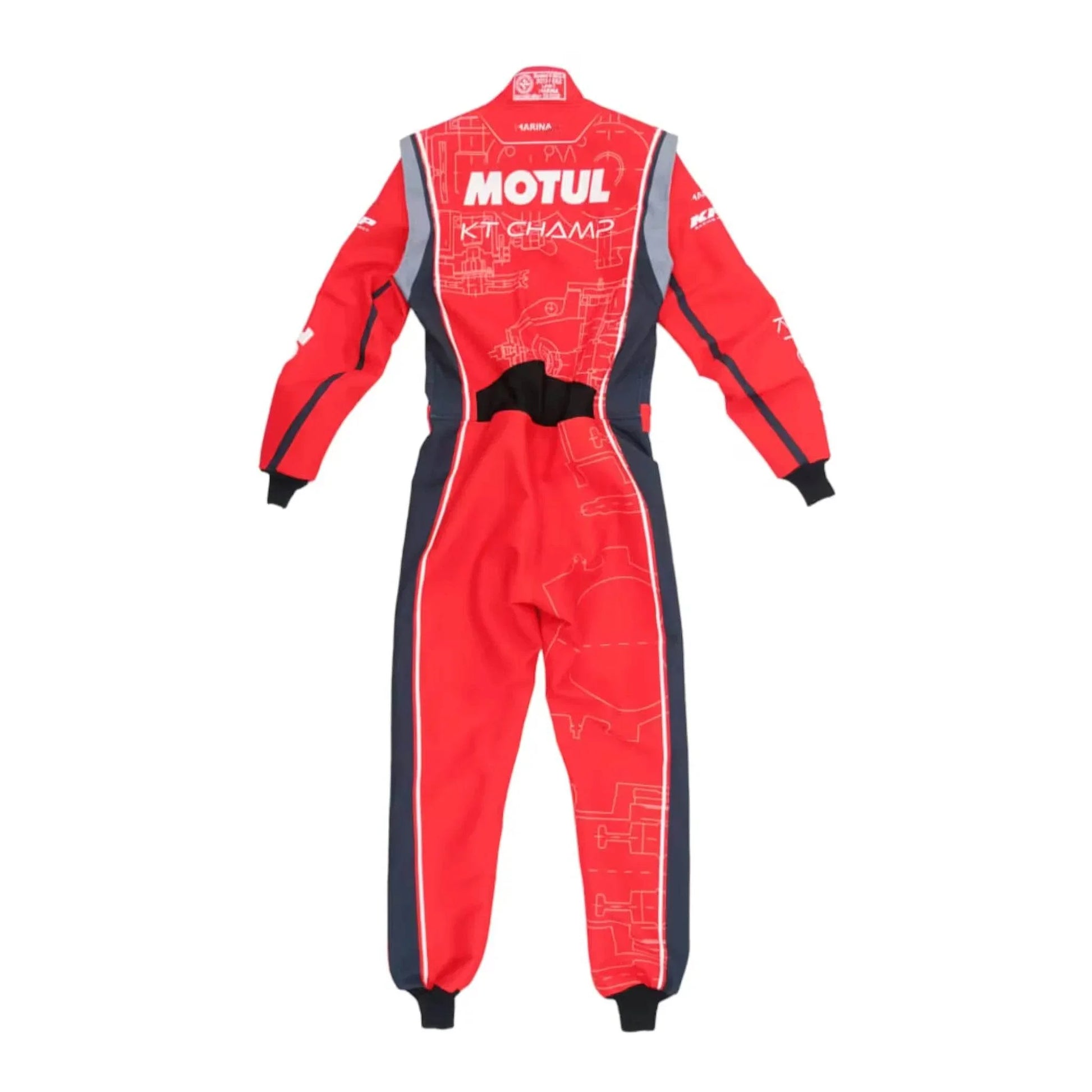 Marina Unik Motul Racing Kart Suits - Dash Racegear