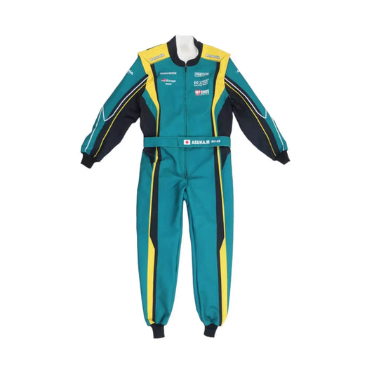 Marina Unik My Cars Green Racing Kart Suits - Dash Racegear