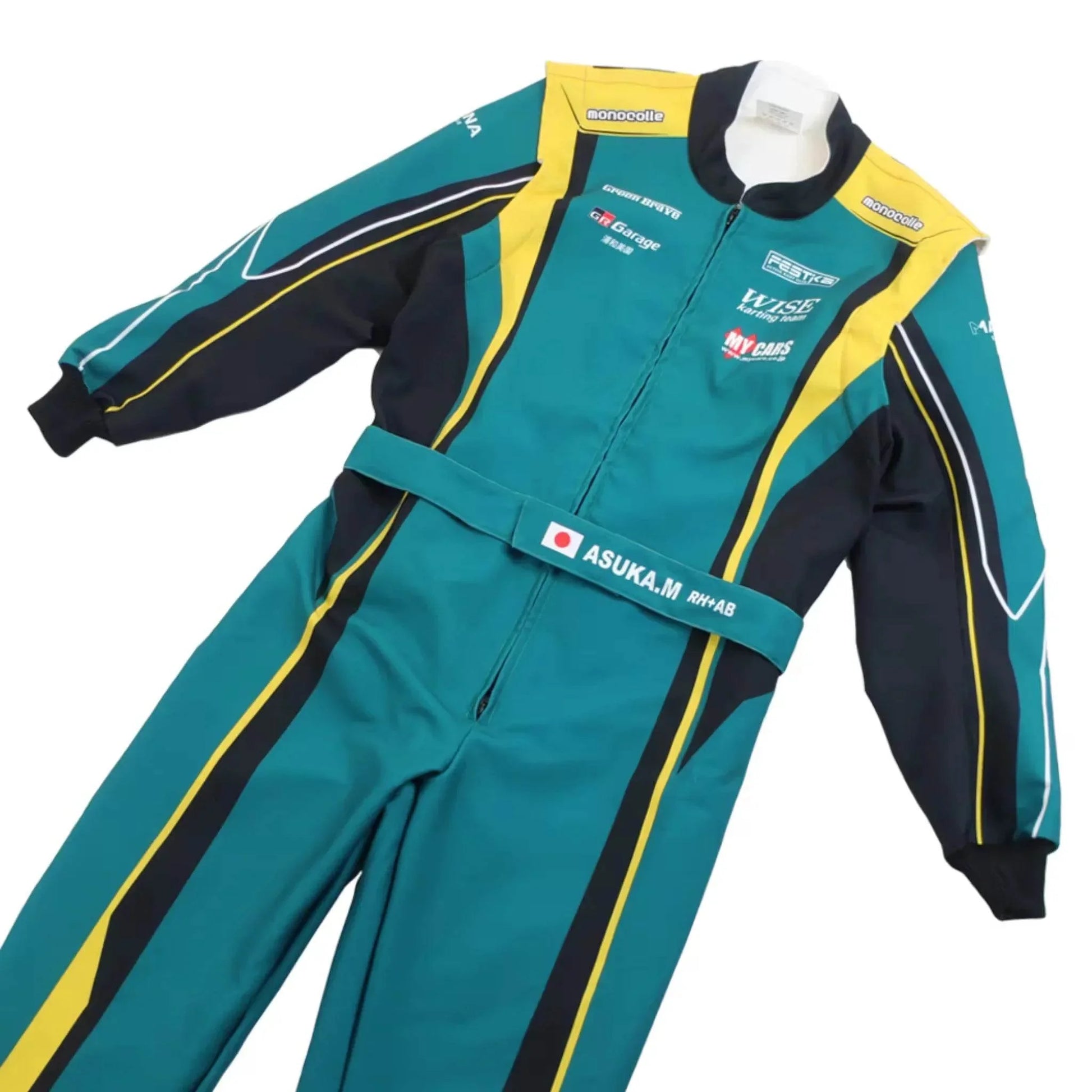 Marina Unik My Cars Green Racing Kart Suits - Dash Racegear