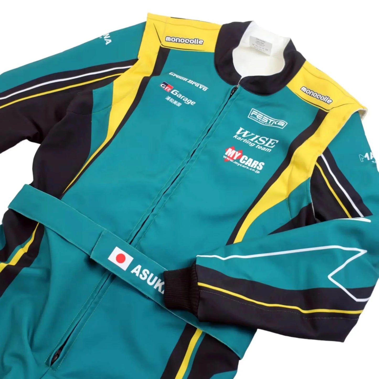 Marina Unik My Cars Green Racing Kart Suits - Dash Racegear