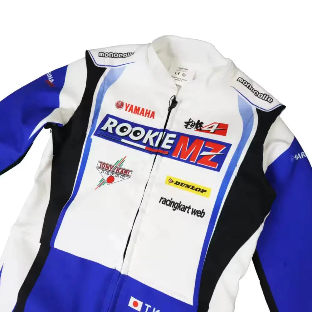 Marina Unik Yamaha MZ Racing Kart Suits - Dash Racegear