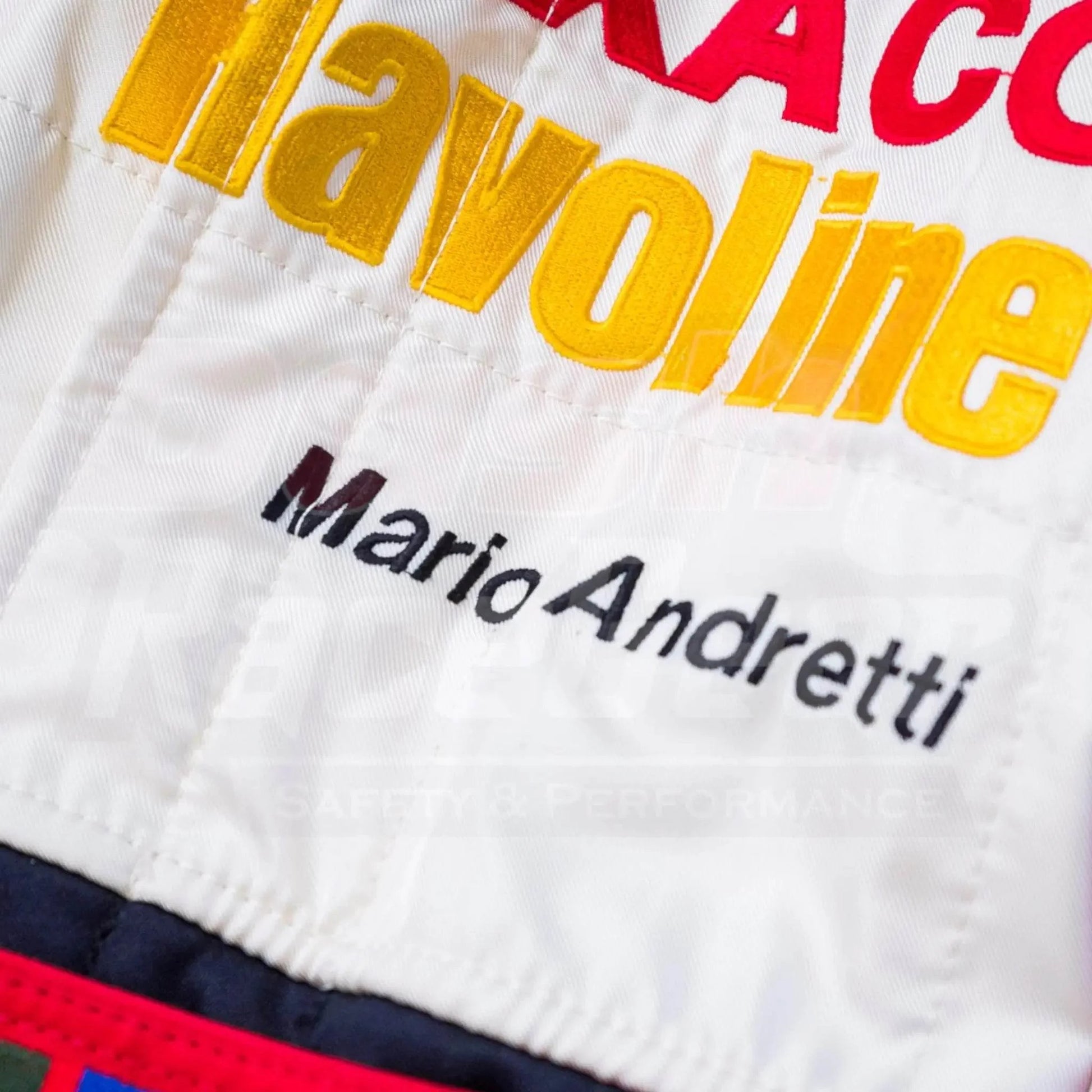 Mario Andretti Embroidered Race Suit - Dash Racegear