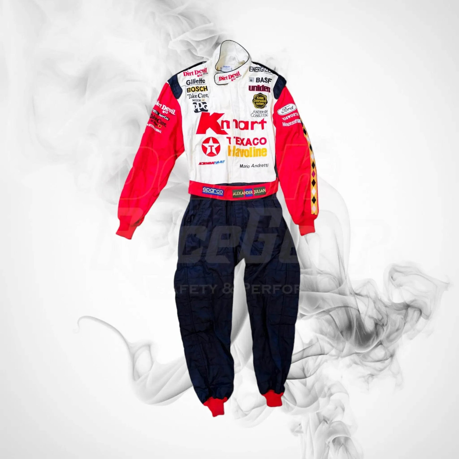 Mario Andretti Embroidered Race Suit - Dash Racegear