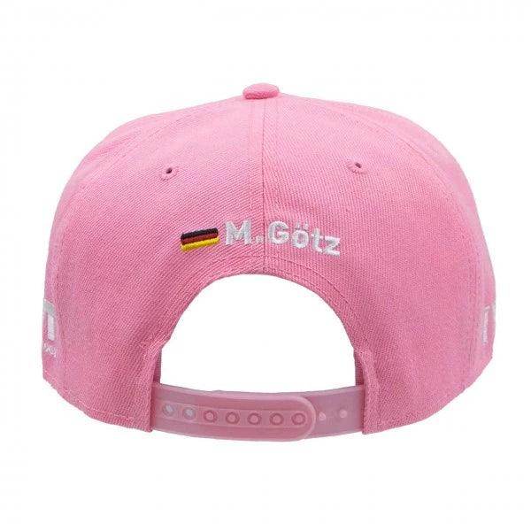 Maximilian Götz Cap Sponsor Flat Brim pink - Dash Racegear