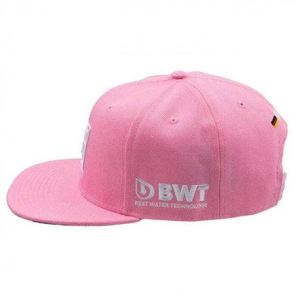 Maximilian Götz Cap Sponsor Flat Brim pink - Dash Racegear