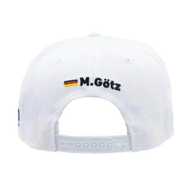 Maximilian Götz Cap Sponsor Flat Brim white - Dash Racegear