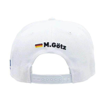 Maximilian Götz Cap Sponsor Flat Brim white - Dash Racegear