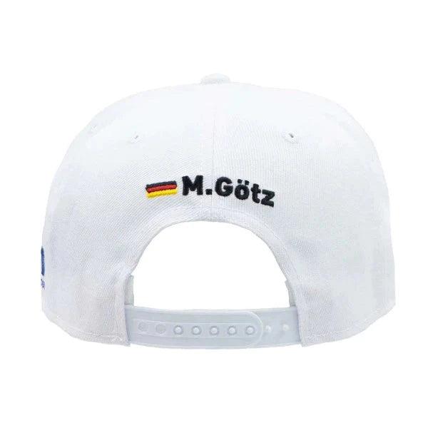 Maximilian Götz Cap Sponsor Flat Brim white - Dash Racegear 