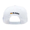 Maximilian Götz Cap Sponsor Flat Brim white - Dash Racegear 