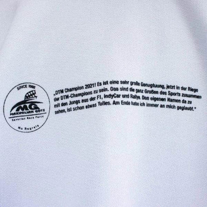 Maximilian Götz Ladies Hoodie Champion white - Dash Racegear