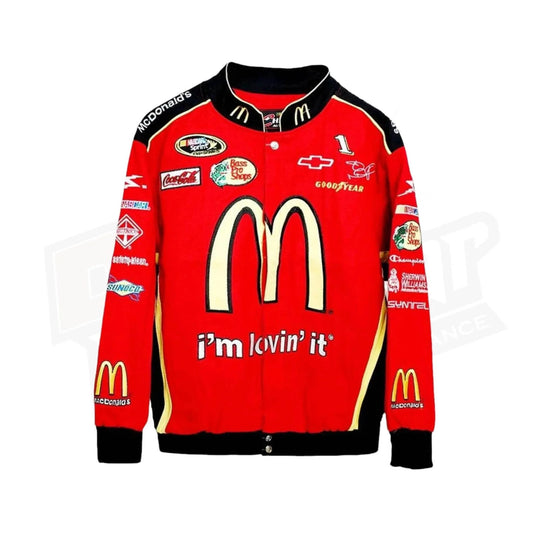 McDonald's Vintage Racing Embroidered Performance F1 Bomber Jacket - Dash Racegear