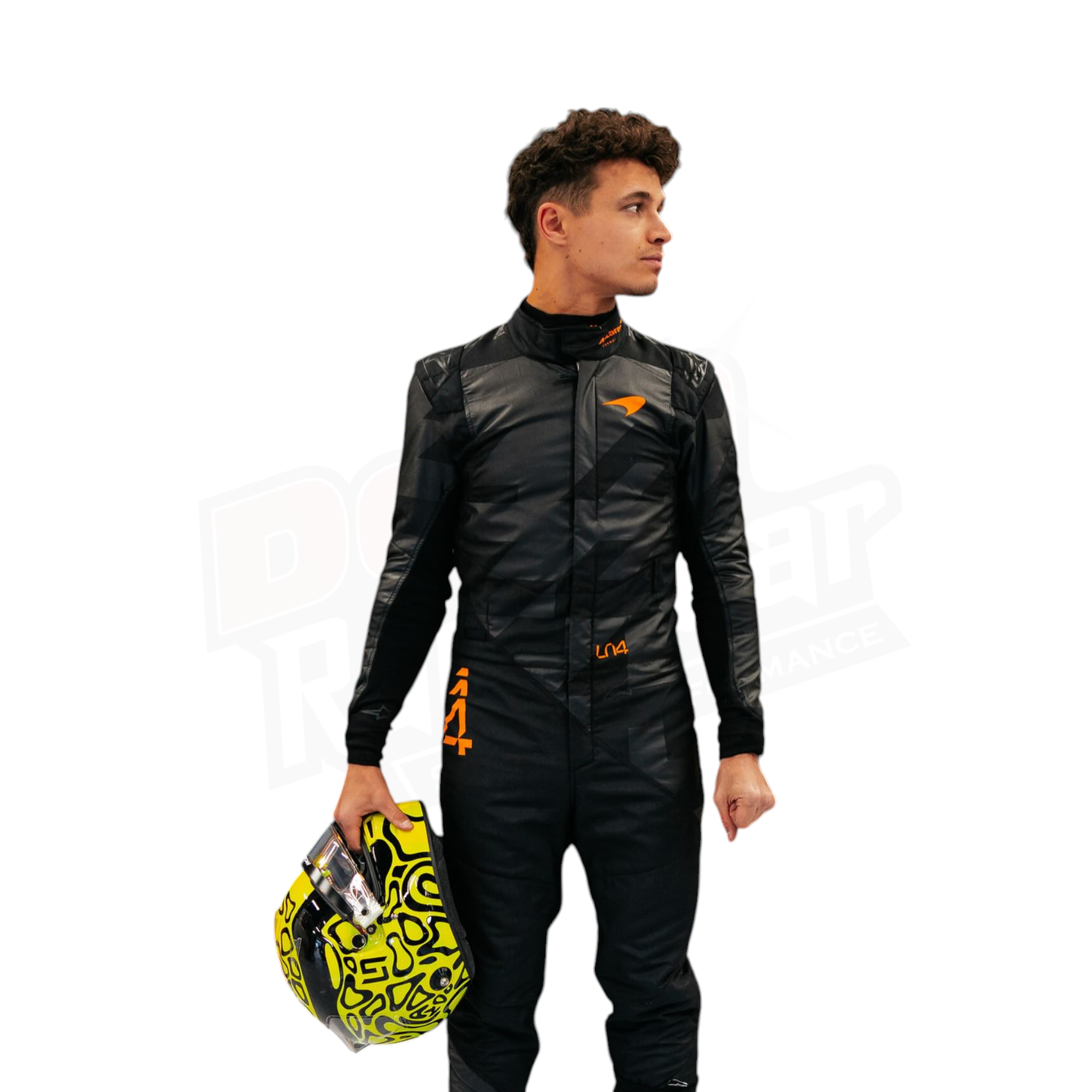 Traje de carreras de Fórmula 1 de Charles Leclerc para Ferrari 2021