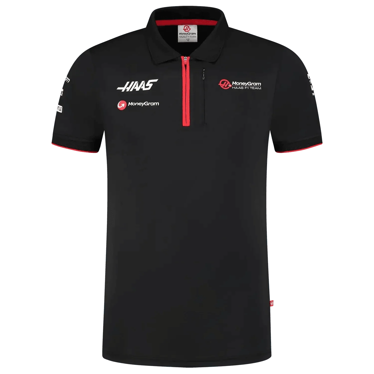 Men’s Fitted Polo Haas F1 Team - Dash Racegear