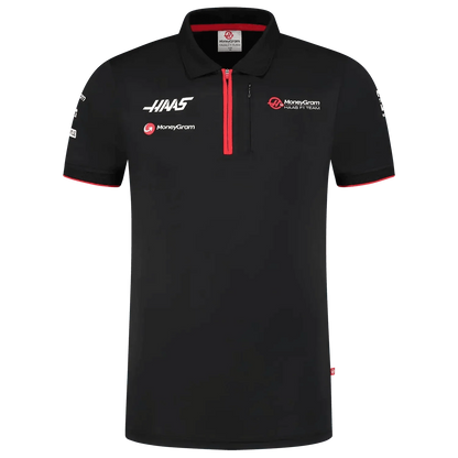 Men’s Fitted Polo Haas F1 Team - Dash Racegear