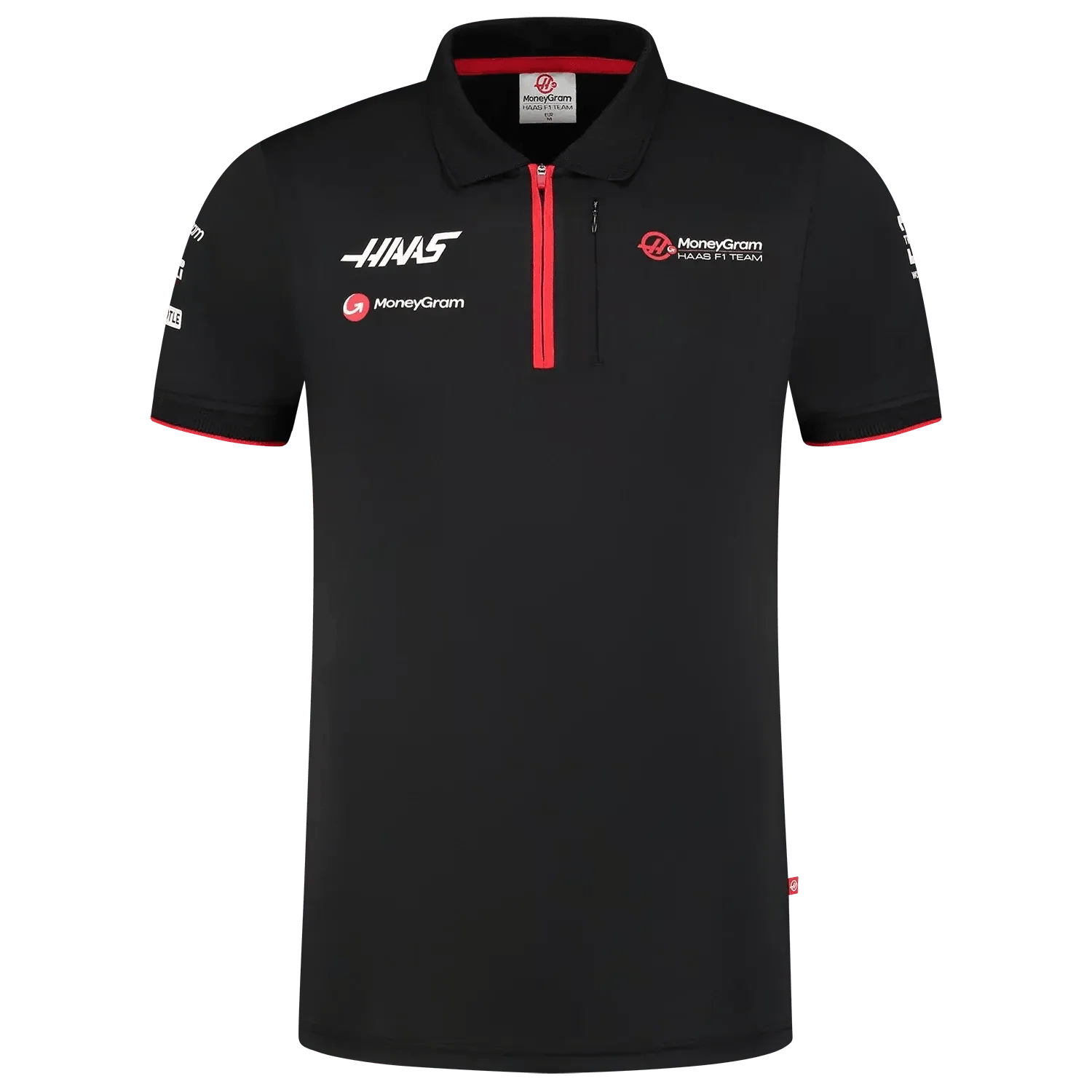 Men’s Fitted Polo Haas F1 Team - Dash Racegear