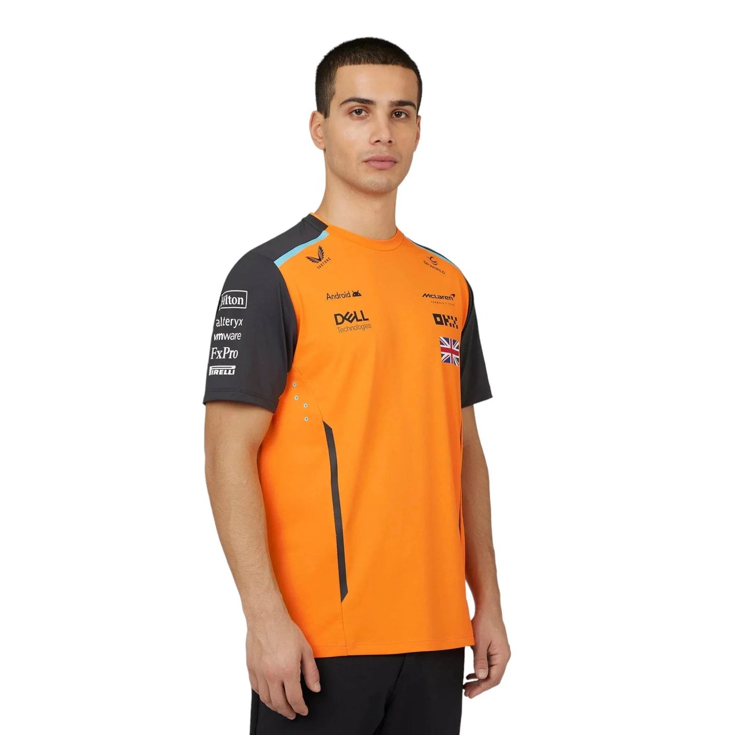 Mens Official Teamwear Set Up T-Shirt Lando Norris Formula 1 - Dash Racegear
