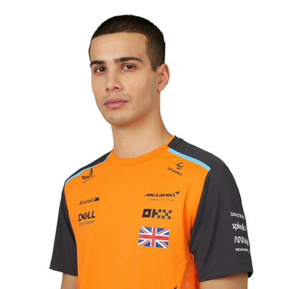 Mens Official Teamwear Set Up T-Shirt Lando Norris Formula 1 - Dash Racegear