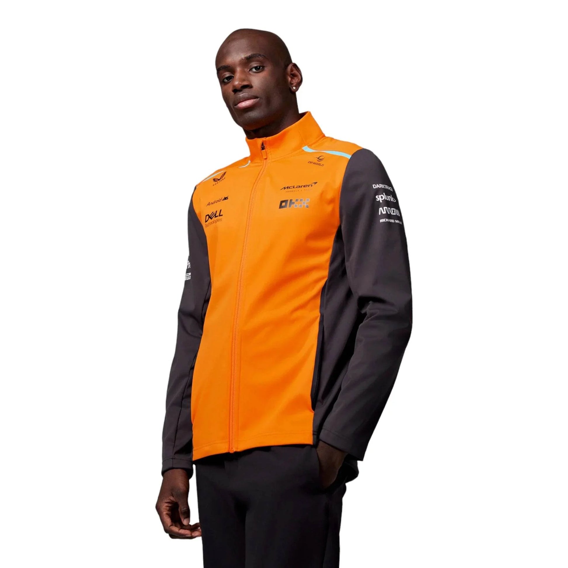 Mens Official Teamwear Soft Shell Jacket Formula 1 - Dash Racegear