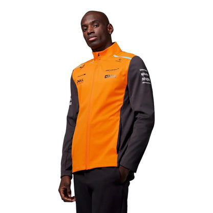Mens Official Teamwear Soft Shell Jacket Formula 1 - Dash Racegear