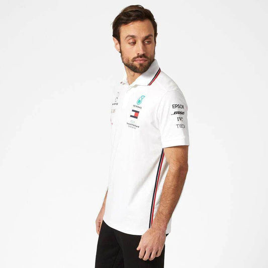 Mercedes-AMG Petronas 2020 Team Polo T-Shirt - Dash Racegear