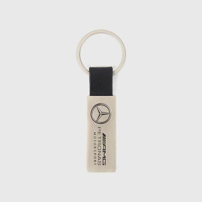 Mercedes-AMG Petronas Metal Logo Keyring - Dash Racegear