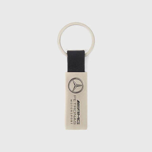 Mercedes-AMG Petronas Metal Logo Keyring - Dash Racegear
